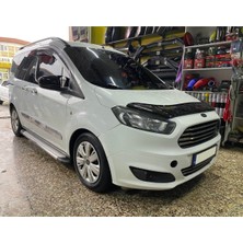 Özgürce 2014-2017 Ford Courier Batman Yarasa Ayna Kapağı Piano Black Abs Plastik