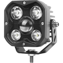 Özgürce 30W Kare 5 LED Off Road Sis Farı, Su Geçirmez, Dayanıklı, Yüksek Parlaklık