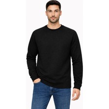 Classics Men Us Erkek Regular Fit Uzun Kol Sıfır Yaka SWEATSHIRT-7063