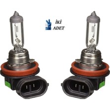 Özgürce 2'li H11 12V 4x Uzun Ömürlü Araç Ampulleri Seti