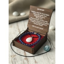 Doğal Akuamarin Taşlı Set