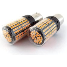 Özgürce 93 Tek Duy 144 LED Sinyal Ampulü, Turuncu, Yüksek Performans