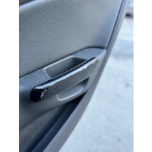Özgürce Sağ Arka Iç Kapı Tutamağı Opel Corsa D 2007-2014 Parlak Siyah