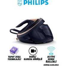 Philips Buhar Kazanlı Ütü, Yapayzeka Teknolojisi, Kumaş Algılama, Activesense(Kameralı), Güçlü Buhar PSG9050/20