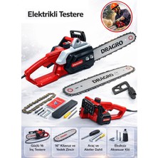 Dragro Profesyonel 2280W + Elektirikli Ağaç Odun Kesim Makinası