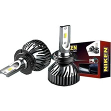 Özgürce H3 LED Xenon Pro Oto Far Ampul, 8000L, 6000K, Şimşek Etkili, Yüksek Parlaklık