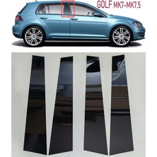 Özgürce Golf 7 Kapı Direği Kaplama, Piano Black Aksesuar, Şık ve Uyumlu Tasarım