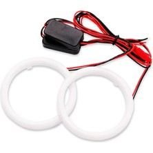 Özgürce Iki Adet 90MM Far Mercek Halkası, Parlak ve Dayanıklı Tasarım