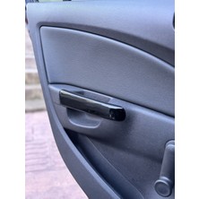 Özgürce Arka Sol Kapı Iç Kapı Tutma Kolu Opel Corsa D 2007-2014 Parlak Siyah