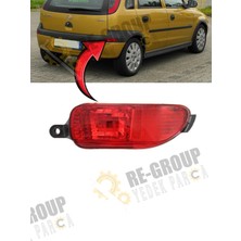 Özgürce Corsa C 2001-2003 Sağ Arka Tampon Reflektörü Düz Kasa