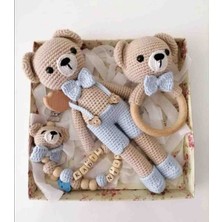 Amigurumi Ayıcık Yenidoğan Set