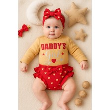Narnuga Daddy's Girl Bandanalı Kız Bebek Takımı