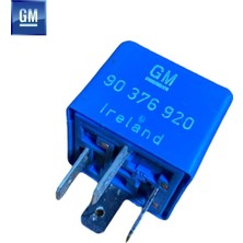 Özgürce 4 Fişli Klima Fan Rolesi, Mavi, 12V, 40A, Opel Corsa B, Tigra A, Vectra A, Astra F, Omega A B