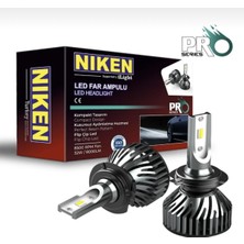 Özgürce Niken Pro Serisi H7 LED Xenon Far Aydınlatma Seti Şimşek Etkili 8000 Lümen