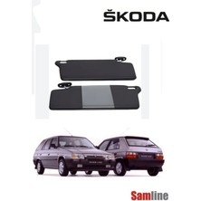 Özgürce Skoda Favorit-Forman Tüm Modeller Için Güneşlik Seti Sağ ve Sol Takım
