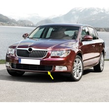 Özgürce Ön Tampon Orta Izgara Sol Parça, Skoda Superb 2009-2013 Uyumlu