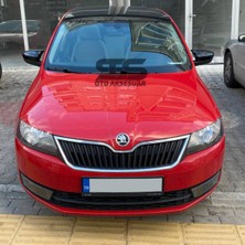 Özgürce Sinyalli Uyumlu Batman Yarasa Ayna Kapağı Piano Black Abs Plastik