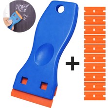 Novytech Weko WK-28528 Çok Amaçlı Plastik Kazıyıcı ve 10'lu Yedek Seti