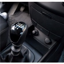 Özgürce Siyah Deri Vites Topuzu, Chevrolet Lacetti 5 Ileri Mandallı Uyumlu