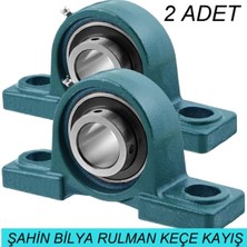 Özgürce Ucp 208 Yataklı Rulman, 40MM Iç Ölçü, 2'li Paket, Dayanıklı ve Güvenilir