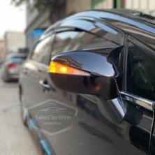 Özgürce 2006-2011 Honda Civic Fd6 Yarasa Ayna Kapağı Piano Black Abs Plastik