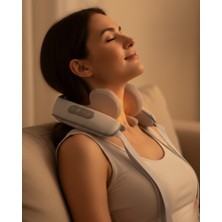 SHC4200 Isı Terapili Boyun ve Omuz Masaj Cihazı Sessiz Motorlu Çok Bölgeli Kullanım