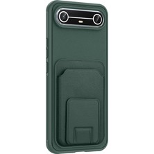 Apsuwa Tecno Spark Slim 5g Kılıf Bikart Kartlıklı Silikon