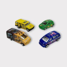 Happy Junior Maxx Wheels 4 Lü Metal Araç Seti - Safari