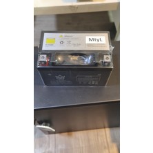 MTYL Arora Vesta 50 125 Uyumlu Kaliteli Hazır Şarjlı Akü 12 V 7 Ah