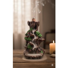 Lebron Çift Taraflı Şelale Tasarımlı Dekoratif Geri Akışlı Tütsülük 2