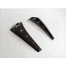 Özgürce Honda Civic Fc5-Fk7 Için Şık Piano Black Yan Çamurluk Izgarası