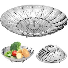 Ett Paslanmaz Çelik Buharda Pişirme Sepeti