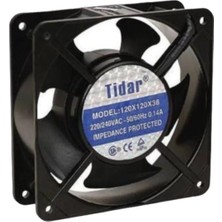 Özgürce Kare Fan 120X120X38MM 220V, Yüksek Performanslı Soğutucu Fan