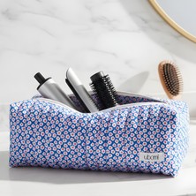 Ubomi Daisy Çiçekli Airwrap Ve Tüm Saç Şekillendiriciler İçin Seyahat Ve Kişisel Bakım Çantası Büyük Boy