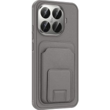 Adige Xiaomi 15T Pro Kılıf Bikart Kartlıklı Silikon