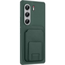 Adige Tecno Camon 40 Pro Kılıf Bikart Kartlıklı Silikon