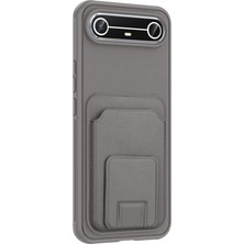 Apsuwa Tecno Spark Slim 5g Kılıf Bikart Kartlıklı Silikon
