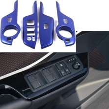 Özgürce Mavi Kolçak Kaplama, Elektrikli Ayna Düğmeli, Toyota C-Hr Uyumlu