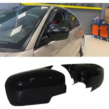 Özgürce Parlak Siyah Abs Batman Yarasa Ayna Kapağı Honda Civic Vtec 2002-2005