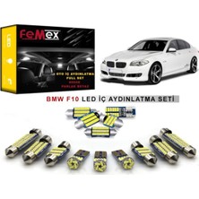 Özgürce Yüksek Parlaklık Beyaz LED Iç Aydınlatma Ampul Seti F10 5 Serisi