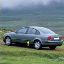 Özgürce Sol Arka Kapı Çıtası, Vw Passat B5 1997-2000, Siyah Plastik