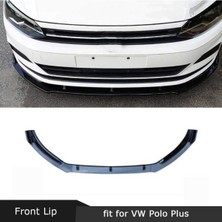 Özgürce Parlak Siyah Ön Tampon Altı Lip, Vw Polo 2018 Için Şık Tasarım
