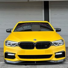 Özgürce Piano Black Abs Ayna Kapağı, Bmw G30 5 Serisi Için Şık ve Dayanıklı Tasarım