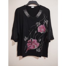 Anne Moda Ankara Abiye, Işıltılı, Yazlık, Terletmez Bluz