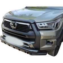 Aftermarket Toyota Hilux Shark 2015+ Ön Tampon Koruma Demiri Siyah