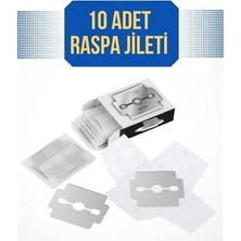 Zenvia Turk Izzy 10 Adet Ayak Taban Nasır Yedek Jileti ZNV-HBY3245