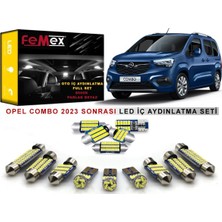 Özgürce Parlak Beyaz LED Iç Aydınlatma Ampul Seti Opel Combo Için