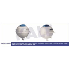 Özgürce Radyatör Yedek Su Deposu, Golf I-Iıı, Polo Classic, Jetta, Passat, Vento