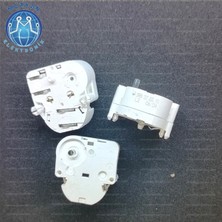 Özgürce 15V Şeffaf Plastik Mil Step Motoru, 4 Pinli Gösterge Motoru