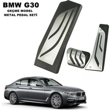 Özgürce G30 Serisi Için Şık Krom Pedal Seti, Otomatik Vites Uyumlu Takım